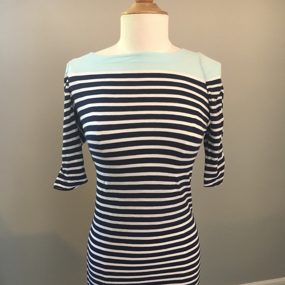 Lilly Pulitzer Navy/White Striped Dress